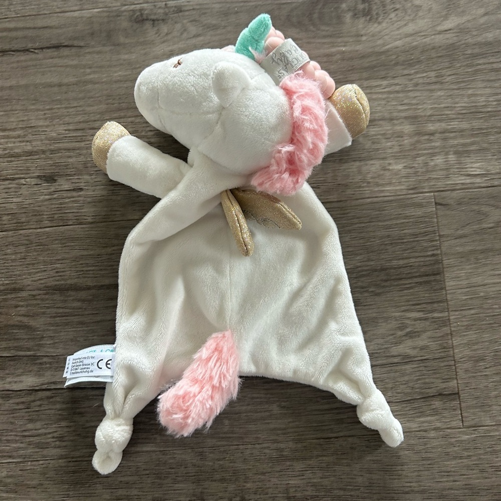 Douglas Doudou Teether Unicorn Émilie - Picture 4 of 4